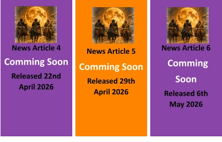 News Article 6  Comming Soon Released 6th    May 2026 News Article 5  Comming Soon Released 29th   April 2026 News Article 4 Comming Soon Released 22nd April 2026