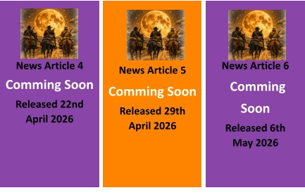 News Article 6  Comming Soon Released 6th    May 2026 News Article 5  Comming Soon Released 29th   April 2026 News Article 4 Comming Soon Released 22nd April 2026